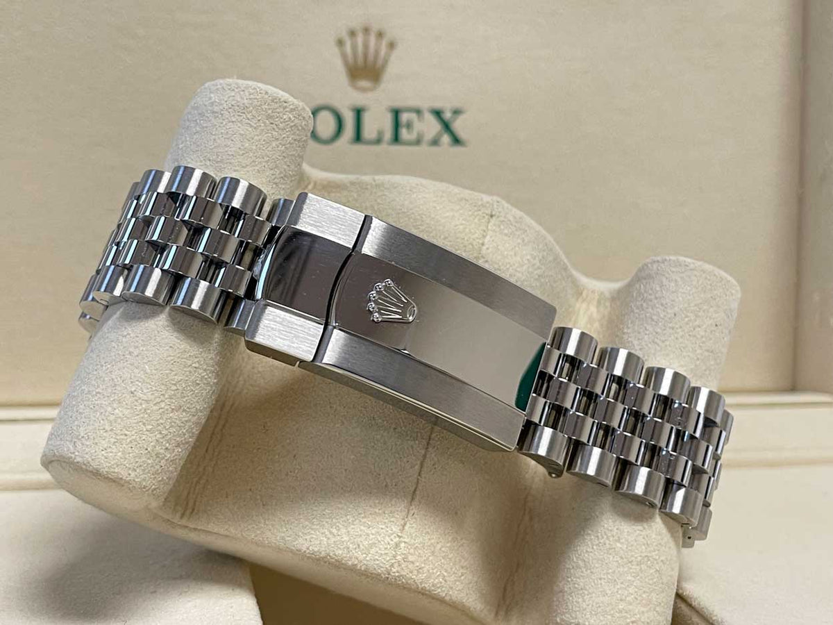 Rolex Datejust 41mm Steel and White Gold - Fluted Bezel - Jubilee