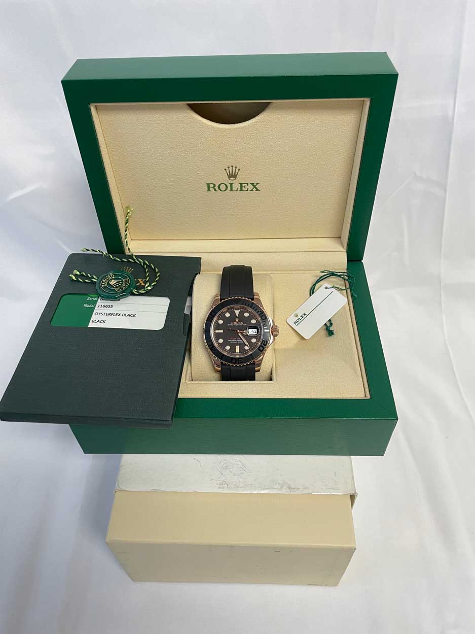 Rolex Yacht-Master Everose Gold 116655 bk