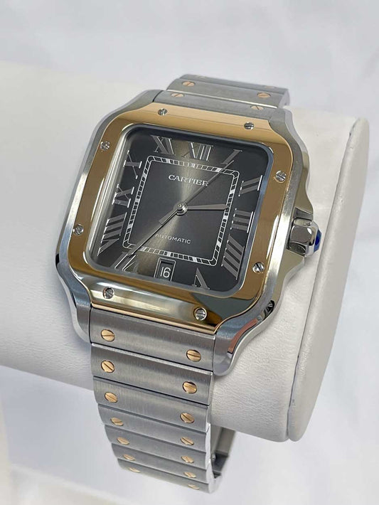Cartier de Santos Large SS / Yellow Gold
