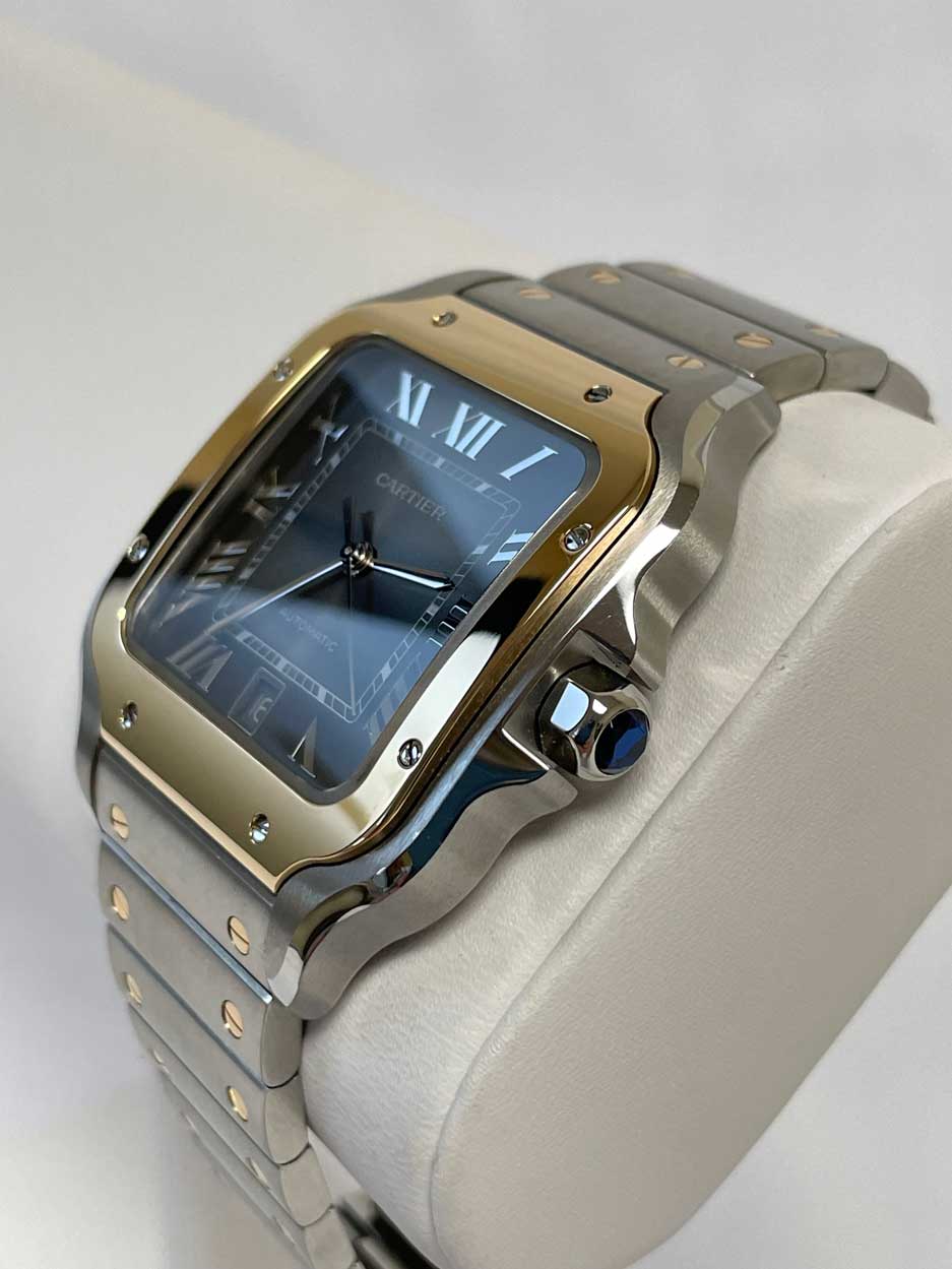 Cartier de Santos Large SS / Yellow Gold