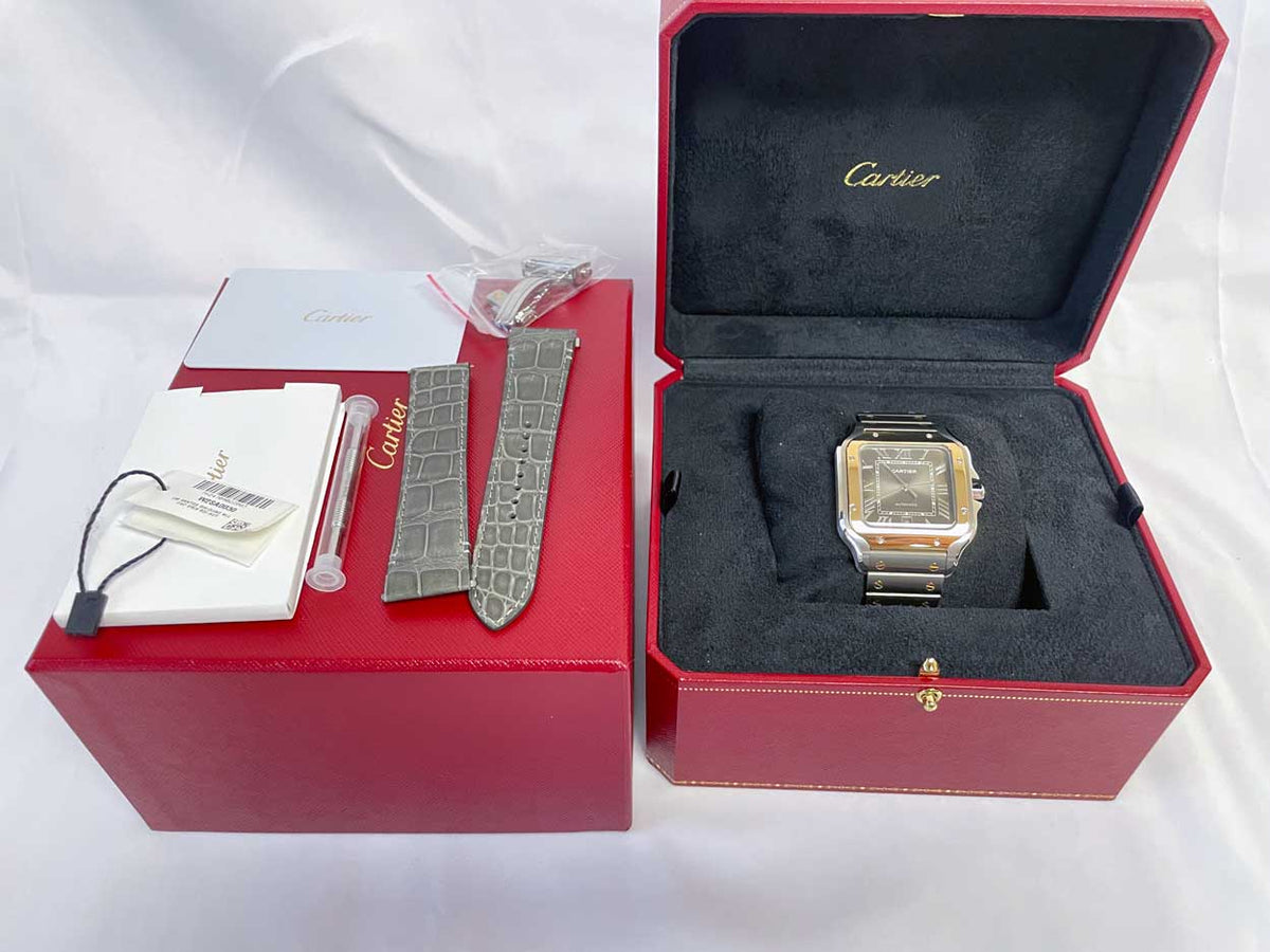 Cartier de Santos Large SS / Yellow Gold