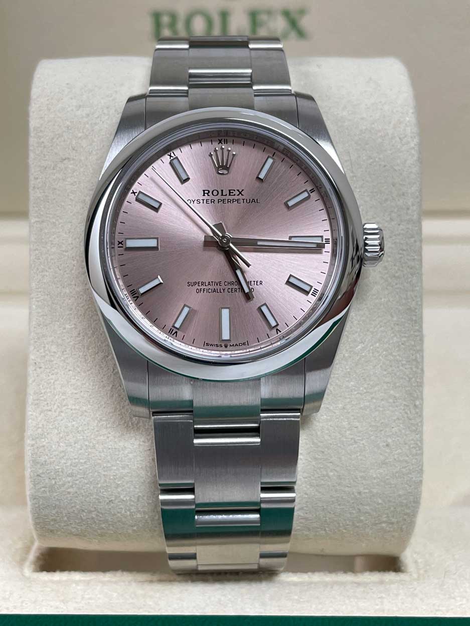 Rolex Oyster Perpetual 34 - Domed Bezel