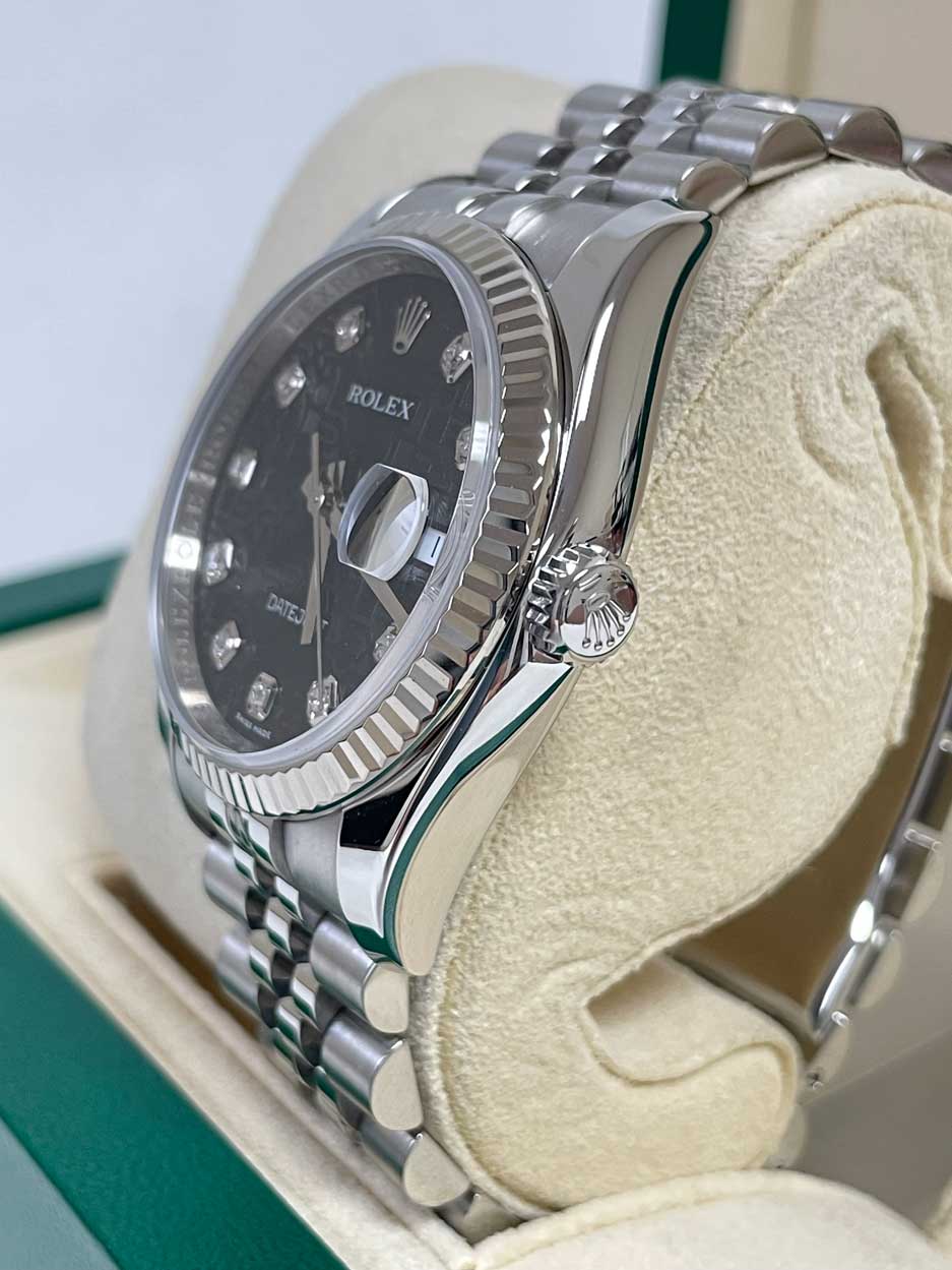 Rolex Datejust 36mm - Steel Fluted Bezel - Jubilee Bracelet