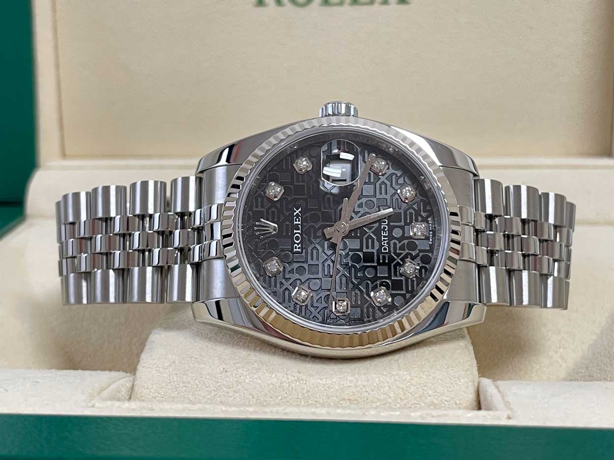Rolex Datejust 36mm - Steel Fluted Bezel - Jubilee Bracelet