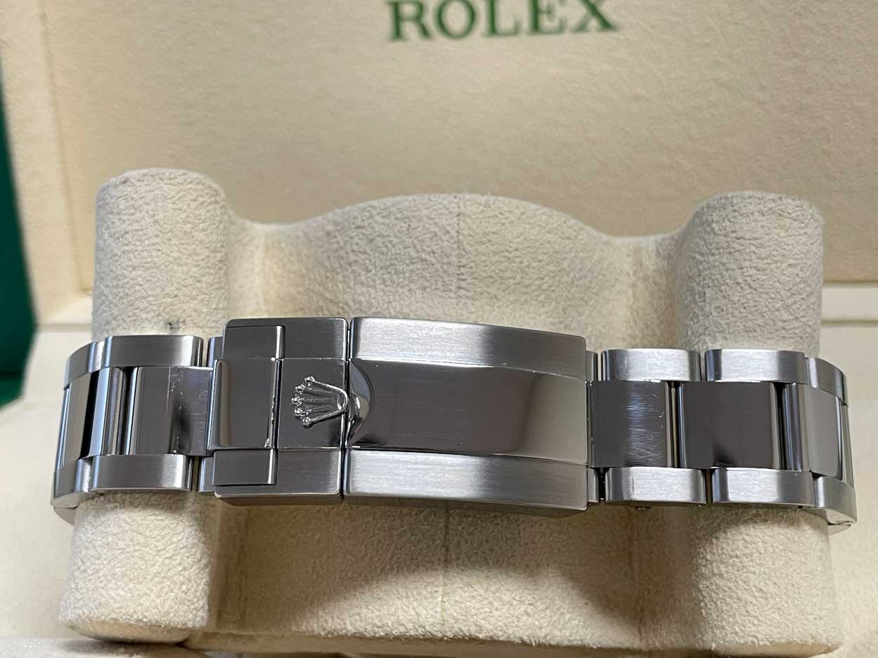 Rolex GMT-Master II Steel Green Arrow Blue Lume