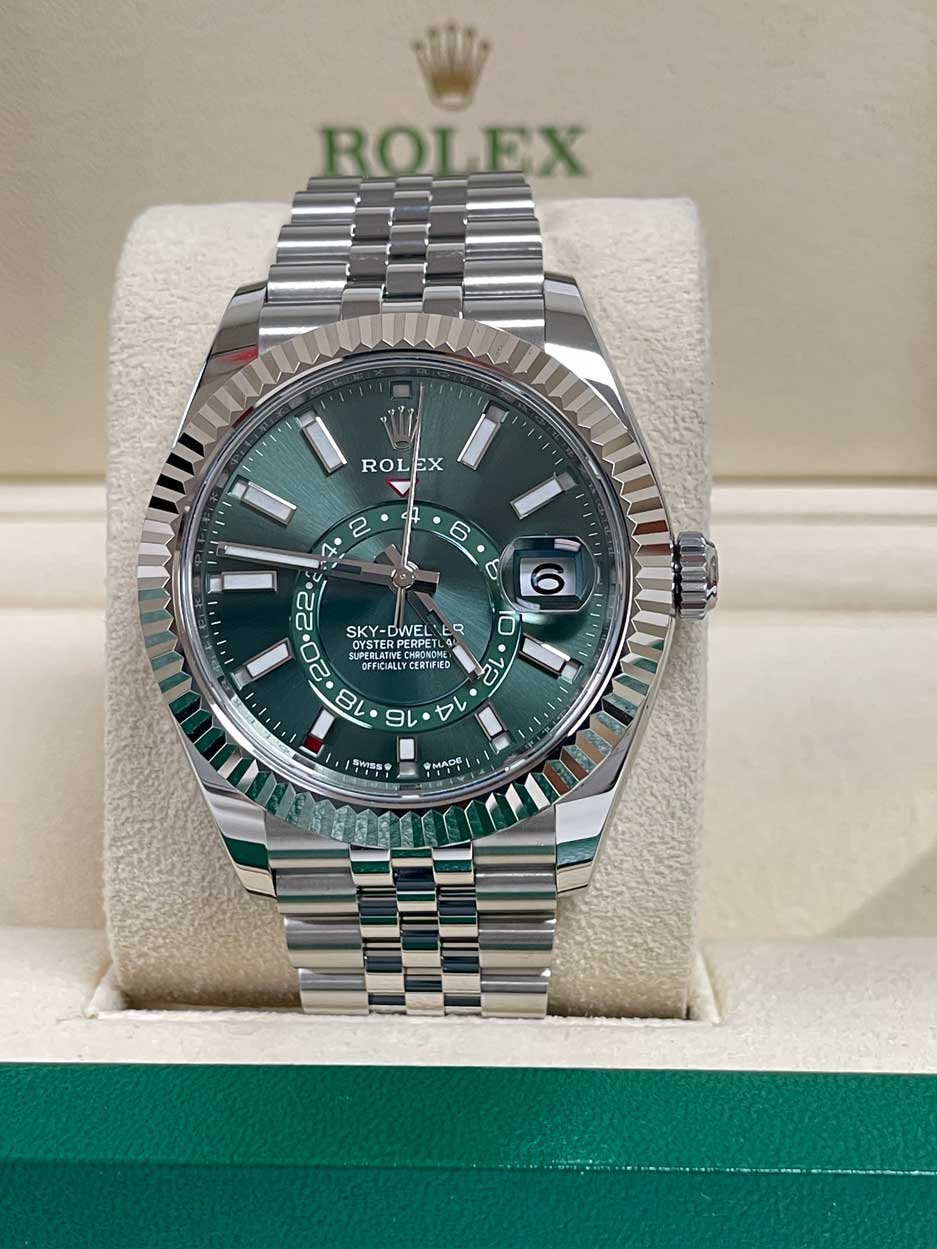 Rolex Sky-Dweller - Steel & White Gold - Jubilee