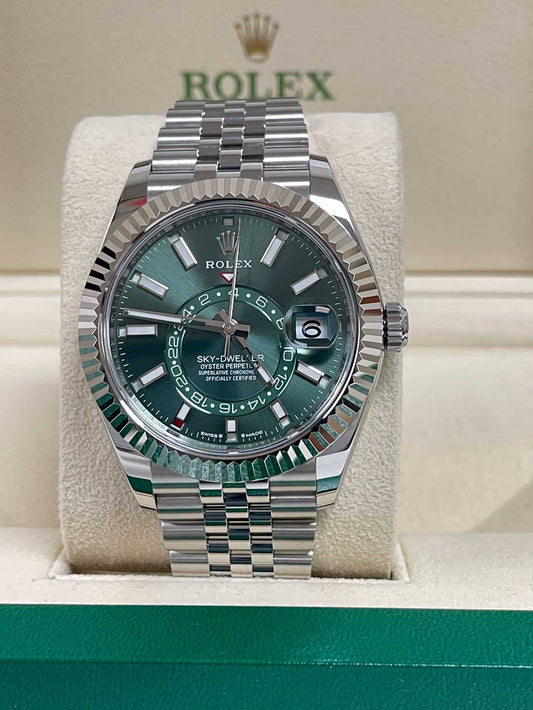 Rolex Sky-Dweller - Steel & White Gold - Jubilee