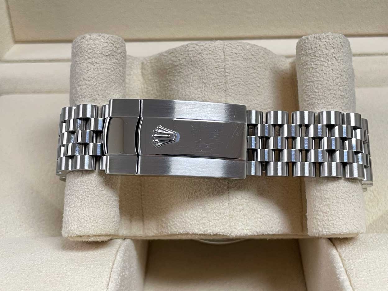 Rolex Datejust 41mm Steel and White Gold - Fluted Bezel - Jubilee