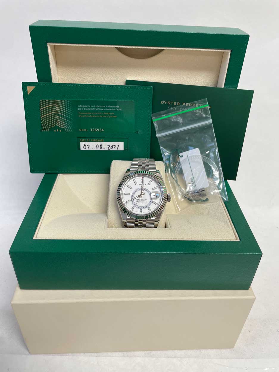 Rolex Sky-Dweller - Steel & White Gold