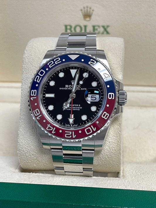 Rolex GMT-Master II Steel Pepsi