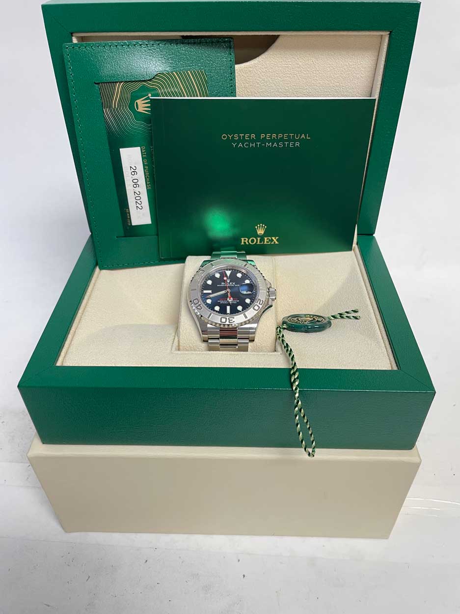 Rolex Yacht-Master Steel and Platinum 126622