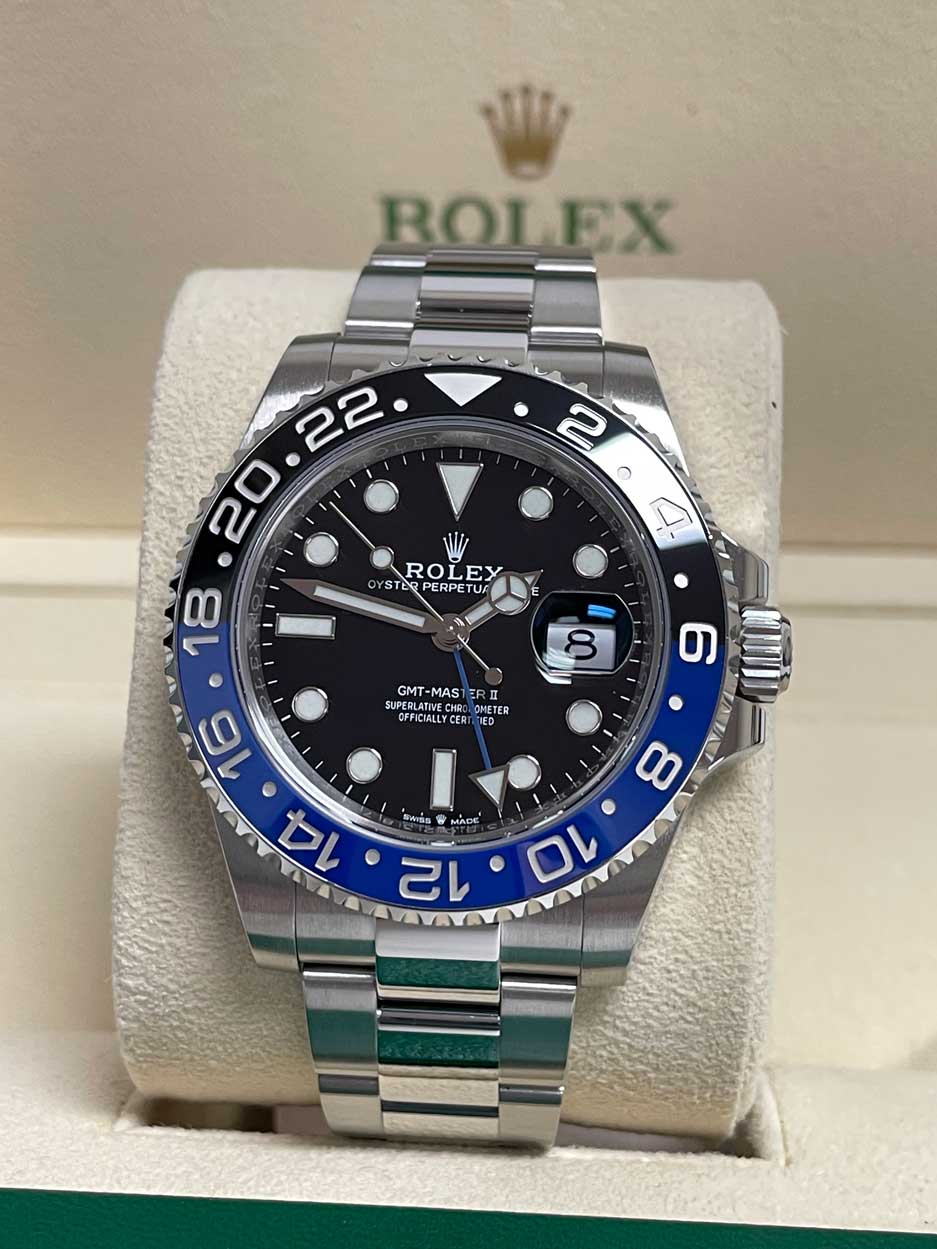 Rolex GMT-Master II Steel Batman