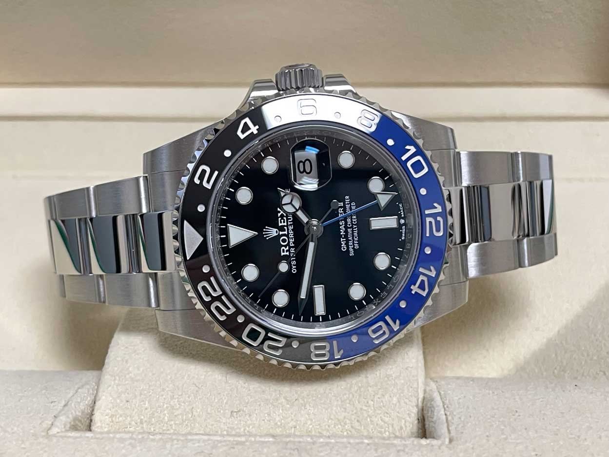 Rolex GMT-Master II Steel Batman
