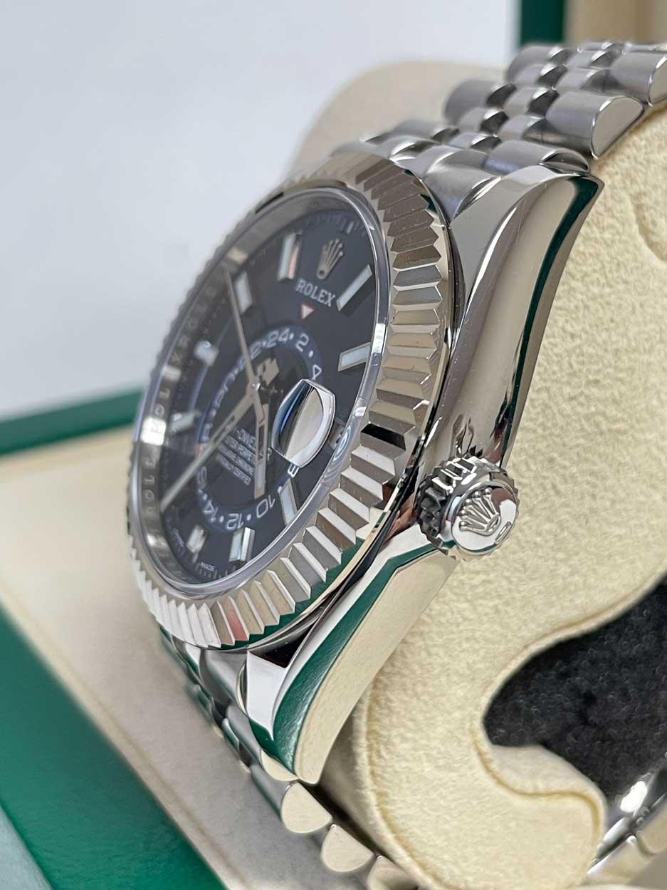 Rolex Sky-Dweller - Steel & White Gold Blue