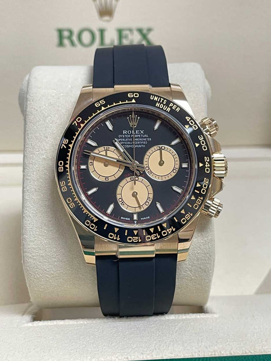 Rolex Cosmograph Daytona Yellow Gold Oysterflex Paul Newman