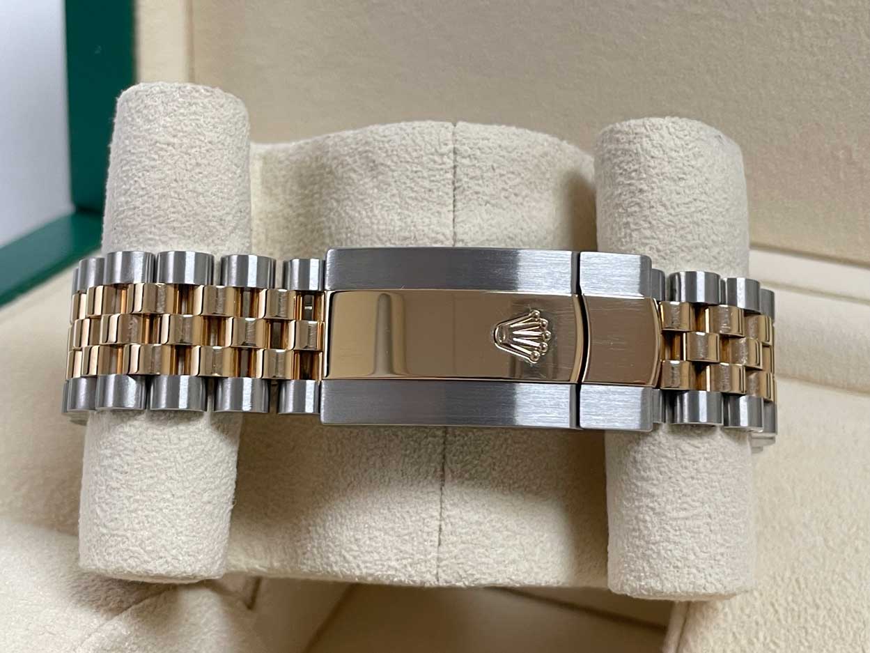 Rolex Datejust 41 Steel and Yellow Gold - Fluted Bezel - Jubilee