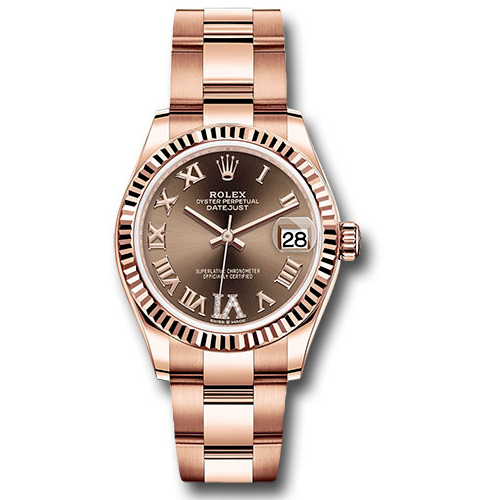 Rolex Everose Gold - Fluted Bezel - Oyster Bracelet