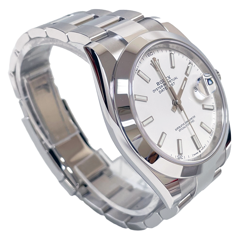 Rolex Datejust 41 Steel - Smooth Bezel - Oyster