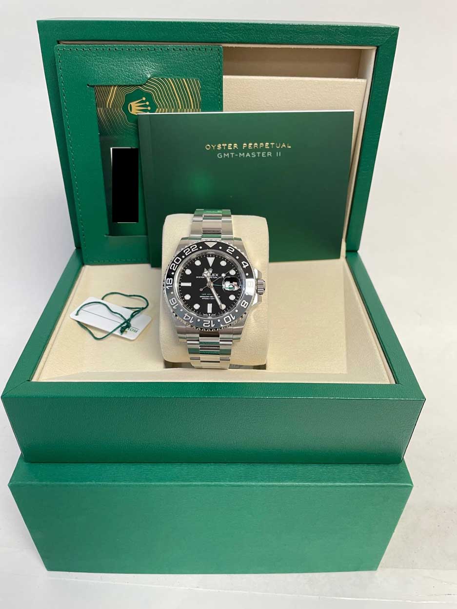 Rolex GMT-Master II Steel Bruce Wayne