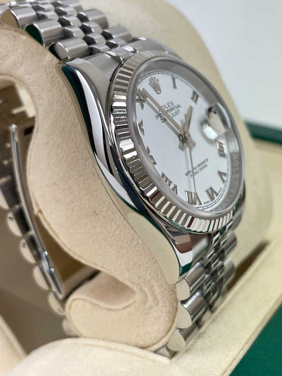 Rolex Datejust 36mm - Steel Fluted Bezel - Jubilee Bracelet