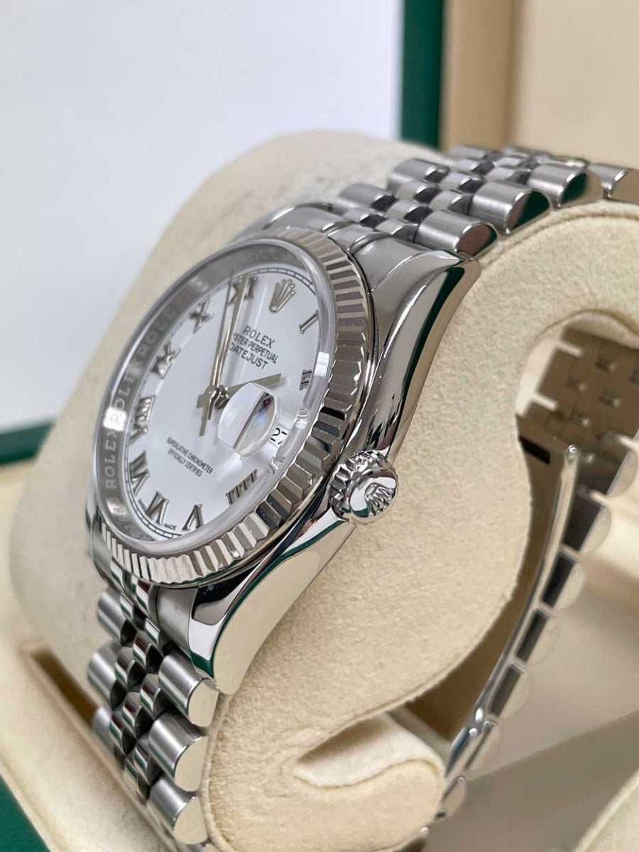 Rolex Datejust 36mm - Steel Fluted Bezel - Jubilee Bracelet