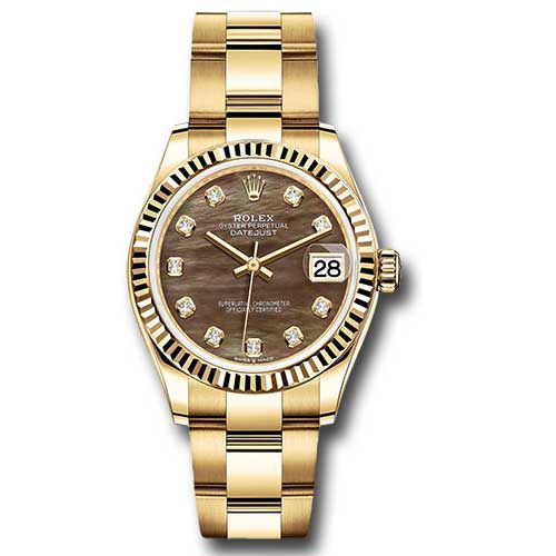 Rolex Yellow Gold - Fluted Bezel - Oyster