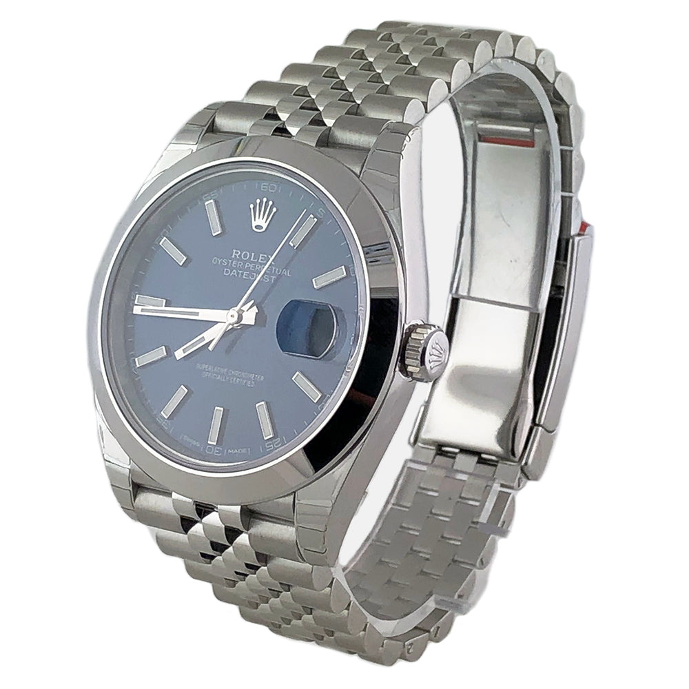 Rolex Datejust 41 Steel - Smooth Bezel - Jubilee