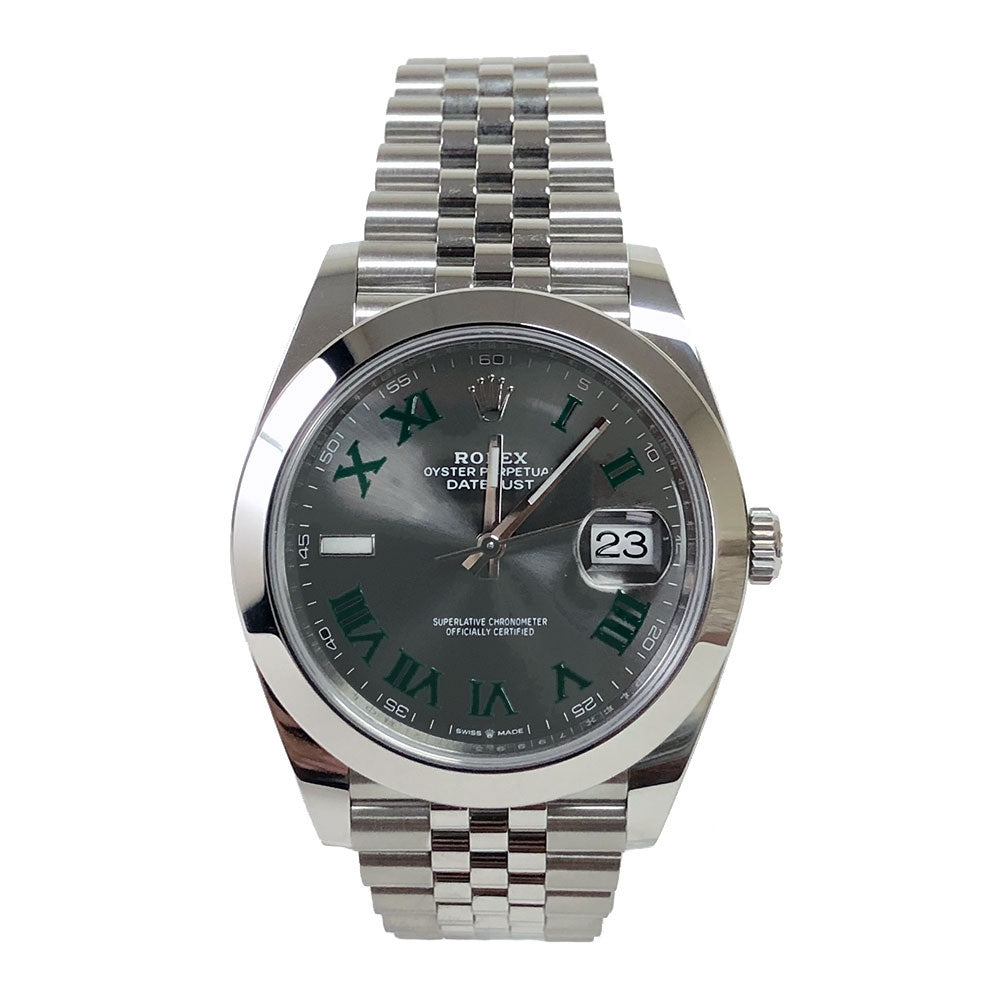 Rolex Datejust 41 Steel - Smooth Bezel - Jubilee