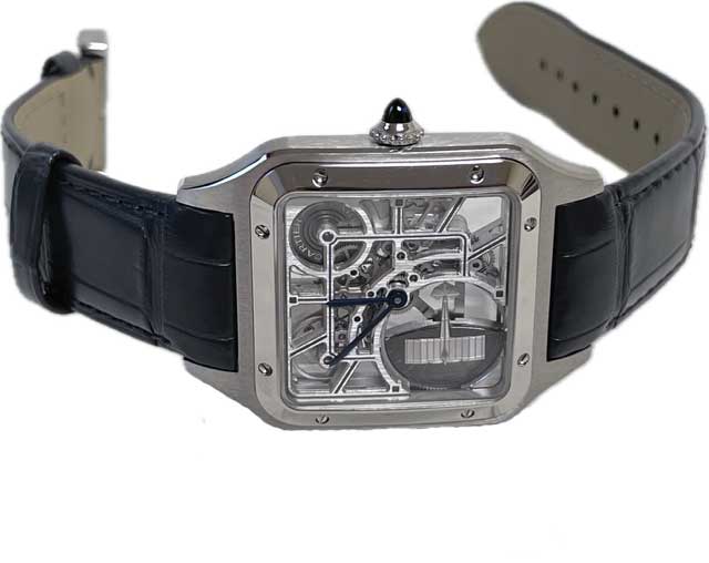 Cartier Santos-Dumont Skeleton Micro Rotor whsa0032