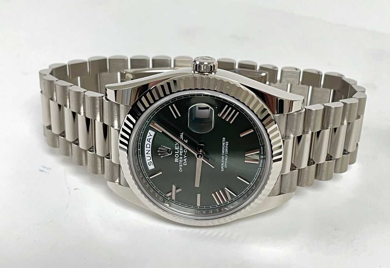 Rolex Day-Date 40 White Gold