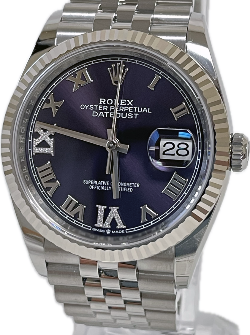 Rolex Datejust 36 - Fluted Bezel - Jubilee