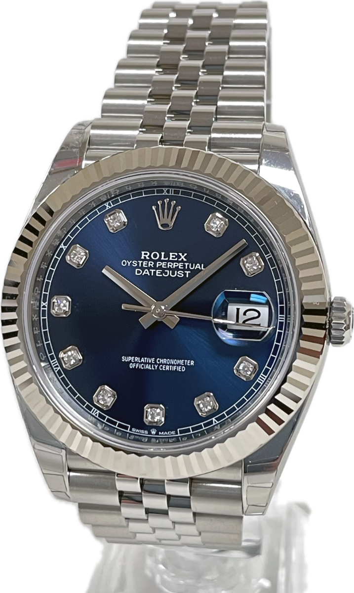 Rolex Steel & White Gold - Fluted Bezel - Jubilee