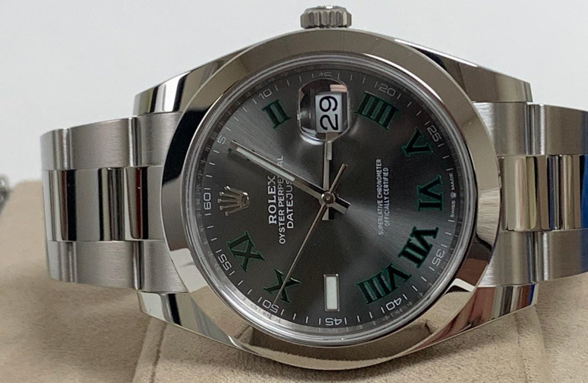 Rolex Datejust 41 Steel - Smooth Bezel - Oyster